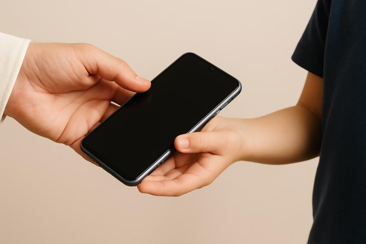 12 krokov, ako pripraviť dieťa na jeho prvý telefón